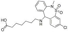 İlaç Tozu Tianeptine Depresyon için % 99 Saflık CAS 66981-73-5 0